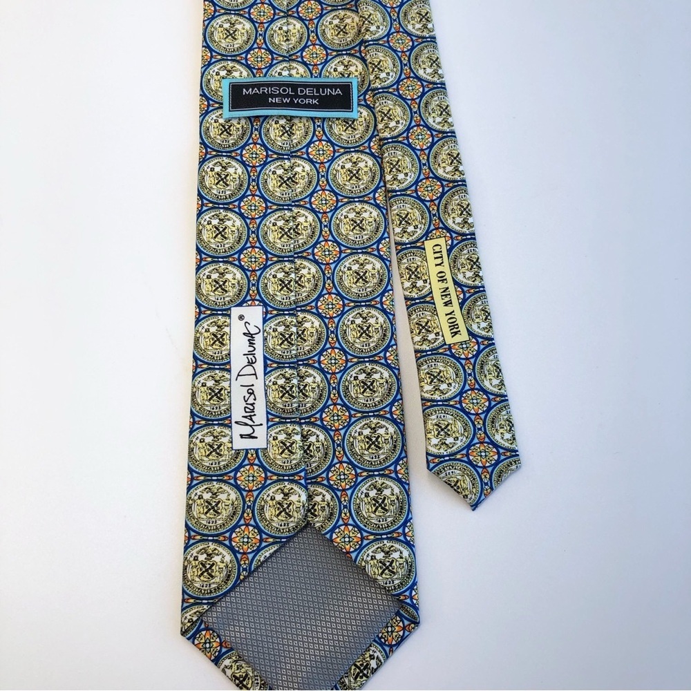 Marisol Deluna New York Silk Tie